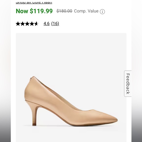 Cole Haan Nude Pumps - Picture 5 of 5